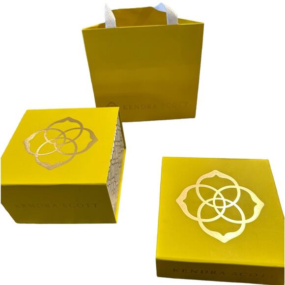 Kendra Scott Jewelry - Kendra Scott Gift Bag and 2 Magnetic Close Gift Boxes and Dust Bags